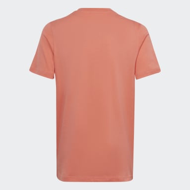 Kids Training Orange Essentials Big Logo Cotton Tee