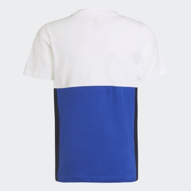 Colourblock T-skjorte Hvit