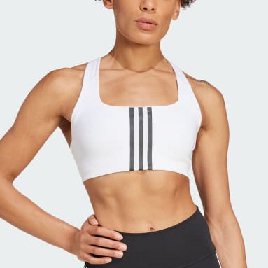 Powerimpact Training Medium-Support BH Hvit