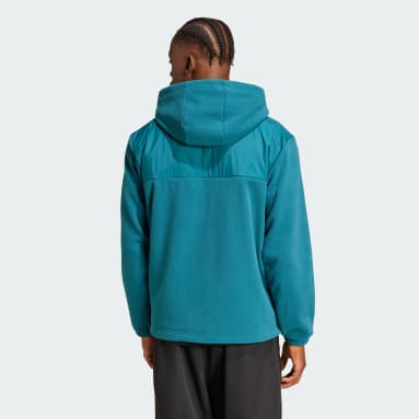 Felpa con cappuccio adicolor 3-Stripes Teddy Fleece