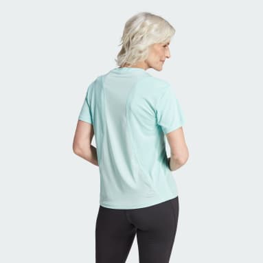 Polera Run It Turquesa Mujer Running