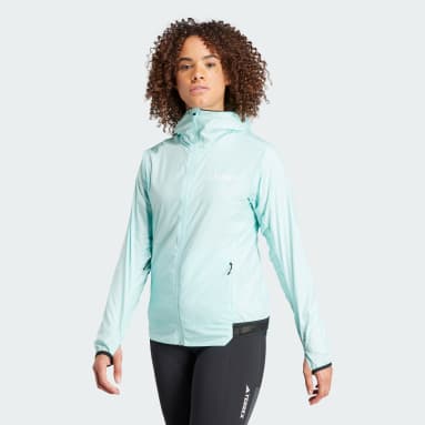 Frauen TERREX TERREX XPERIOR WINDWEAVE JACKE Türkis
