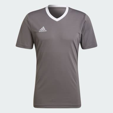 ผู้ชาย ฟุตบอล สีเทา เสื้อฟุตบอล Entrada 22