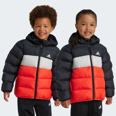Boys adidas bubble coat hot sale