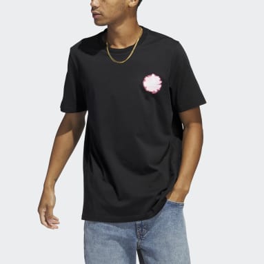 Men Sportswear Black Bloom Linear Tee