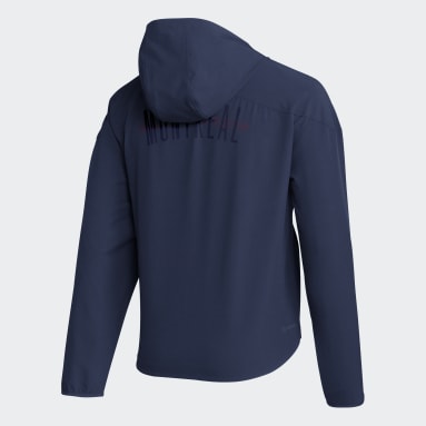 Veste à capuche Canadiens Layer Bleu Hommes Hockey