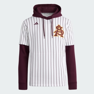 Arizona State Sun Devils Youth Baseball Jersey Hoodie