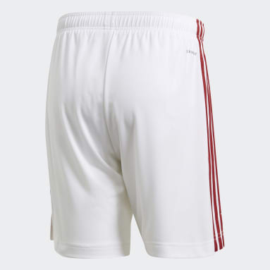 Men Football White Arsenal Home Shorts