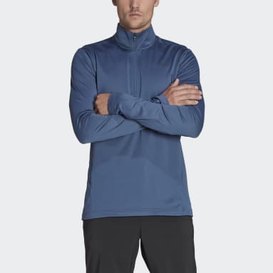 Terrex Everyhike Half-Zip Fleece Jacket Niebieski