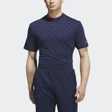 Adidas Adi Jacquard Mock Polo Shirt