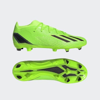 lime green adidas cleats