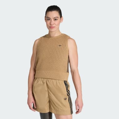 Áo Gile Dệt Kim Adicolor