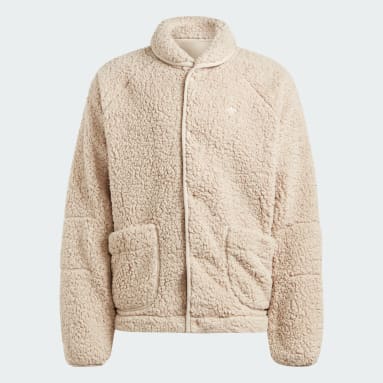 Casaco em Fleece Polar adidas Adventure Bege Homem Originals
