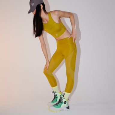 Calça Legging Adidas Hyperglam Shine Full-Length 11 Feminina - Verde -  Bayard Esportes