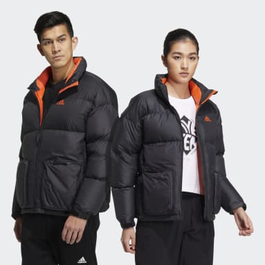 Women Lifestyle Black Super Puffy Down Jacket (Gender Neutral)