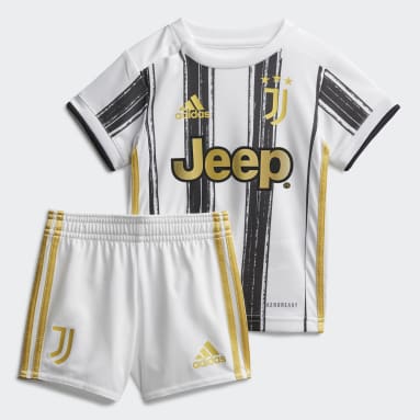 Divisa Baby Home Juventus Bianco Bambini Calcio