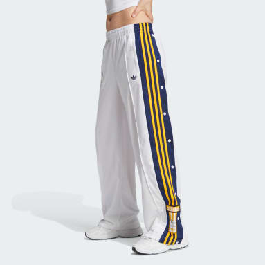 adidas Originals adibreak popper track pants in burgundy  ASOS