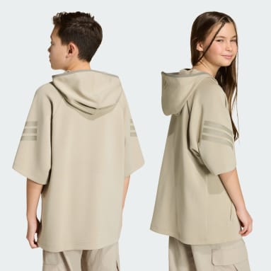 FUTURE ICONS 3-STREIFEN KURZARM-HOODIE