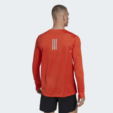 Own the Run Long Sleeve T-skjorte Oransje