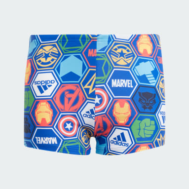Boys Sportswear Blue adidas x Marvel's Avengers Swim Boxers