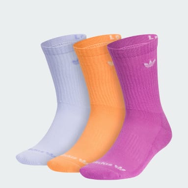 adidas Originals 2 pack ruffle socks in black and white