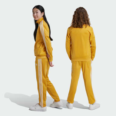 Adidas stage suit yellow store