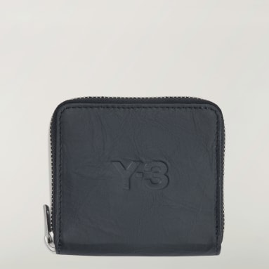 Y-3 Crinkle Leather Lommebok