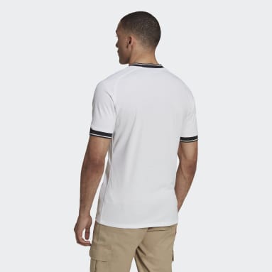 Réplica da Camisola Alternativa dos All Blacks Branco Homem Rugby