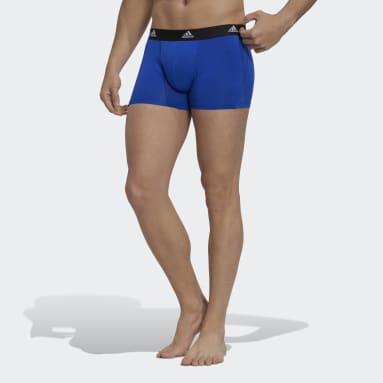 adidas Comfort Core Cotton Icon Boxershorts in Blau für Herren Herren Bekleidung Unterwäsche Boxershorts 