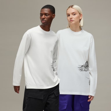 Y-3 Graphic Long Sleeve Tee