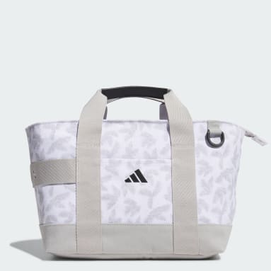 Golf White 그래픽 라운드 토트 백