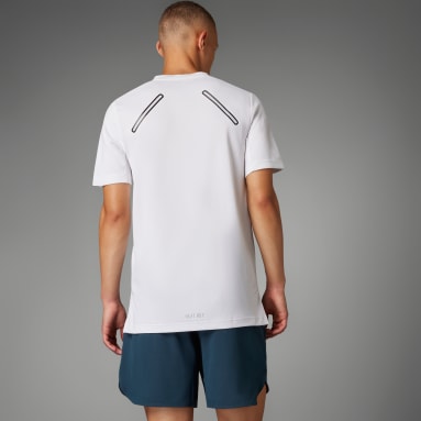 Camiseta de Entrenamiento HIIT Elevated HEAT.RDY Blanco Hombre Training