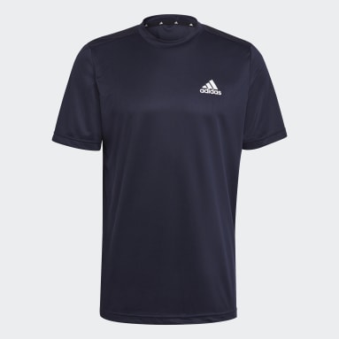 Men Training Blue AEROREADY DESIGNED TO MOVE SPORT TEE