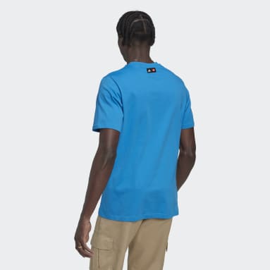 Men Sportswear Blue adidas x LEGO® Soccer Graphic Tee