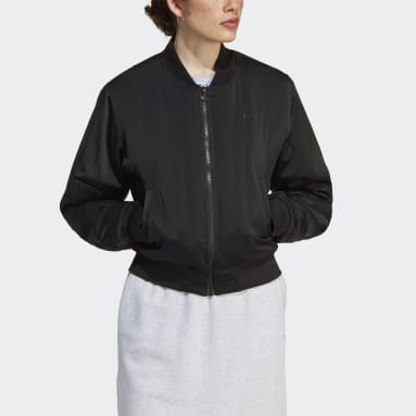 izquierda tubería Surtido Chaquetas bómber - Negro - Mujer | adidas España