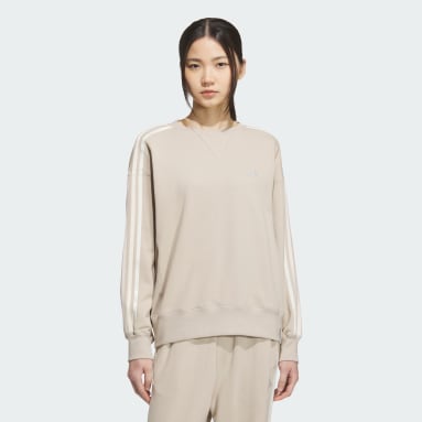 新品 アディダス セットアップ 薄手 長袖シャツ スカート ベージュ 白 春夏 ベージュ ウェア/服【アディダス公式】