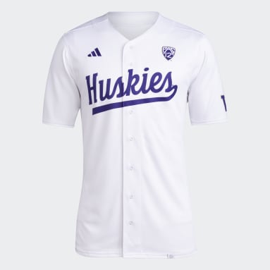 Men's Baseball White Huskies Retail Baseball Jersey
