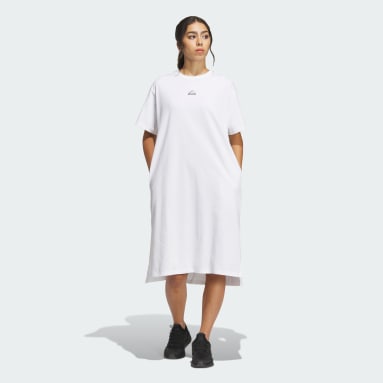 ワーディング ルーズフィット シングルジャージー Tシャツワンピース