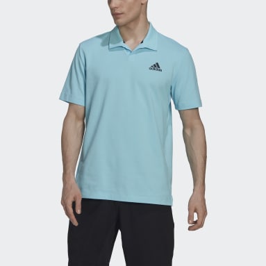 남성 Tennis Blue 클럽하우스 3 바 테니스 폴로 셔츠