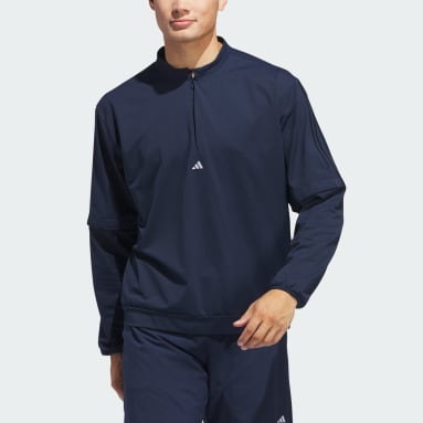 Men Golf Blue Ultimate365 Half-Zip Pullover