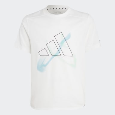 Jungen Sportswear AEROREADY HIIT Graphic T-Shirt Weiß