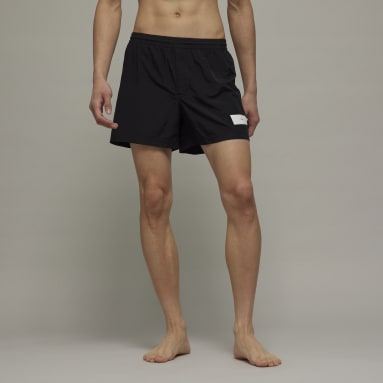 Men's Y-3 Black Y-3 Short-Length Swim Shorts