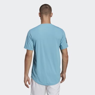 Camiseta Club 3-Stripes Tennins Azul Homem Tennis