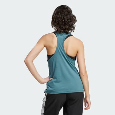 Train Essentials Minimal Branding Racerback Tanktop