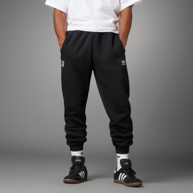 Pantalón Essentials Trefoil Juventus Negro Hombre Fútbol