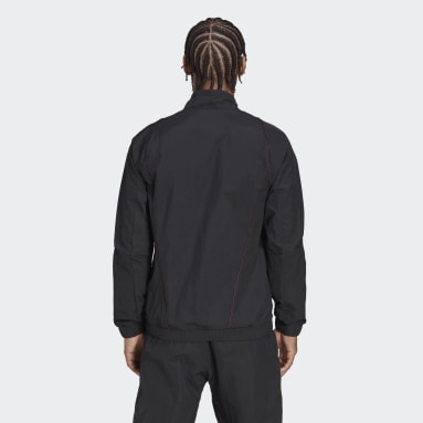 Men Football Black Germany Tiro 23 Presentation Jacket