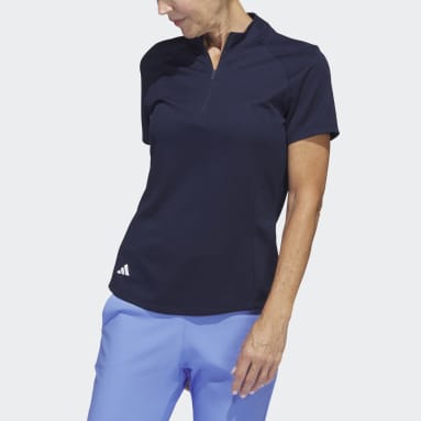 Ženy Golf modrá Polokošeľa Textured Golf
