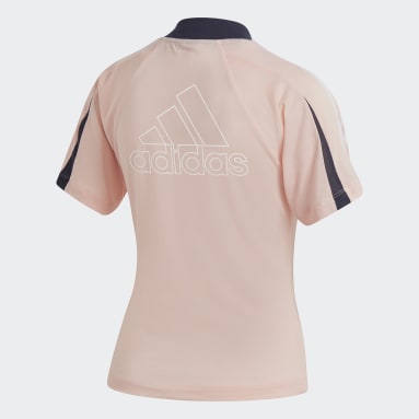 Frauen Sportswear AEROREADY Logo T-Shirt Rosa