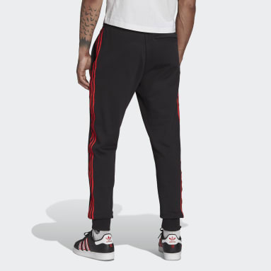 Mænd Fodbold Sort FC Bayern DNA Lifestyler Heavy Cotton bukser