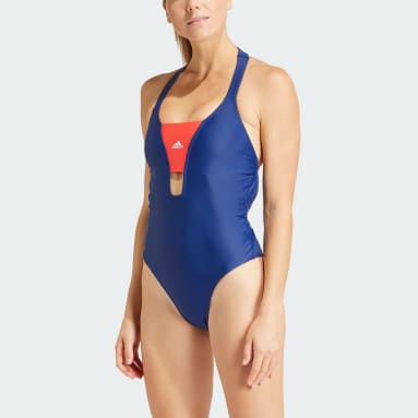 Strój kąpielowy Sportswear Colorblock Niebieski